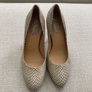 Cole Haan Snake print Heel. Size 6B